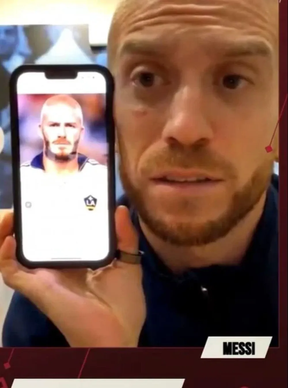 El Papu y su comparación con Beckham