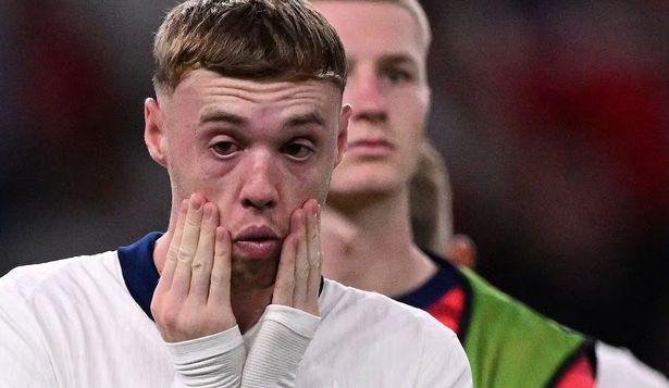 Cole Palmer con la selección de Inglaterra