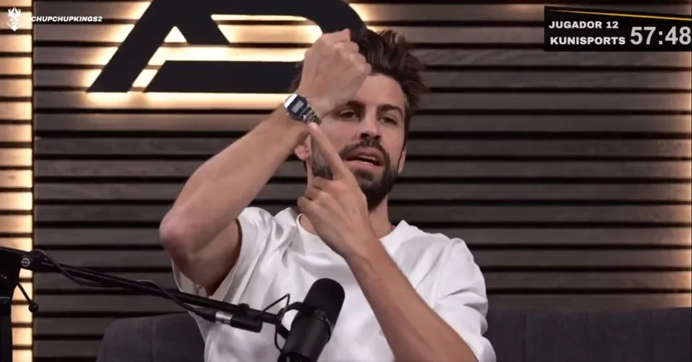 Piqué anunció acuerdo con Casio tras la canción de Shakira