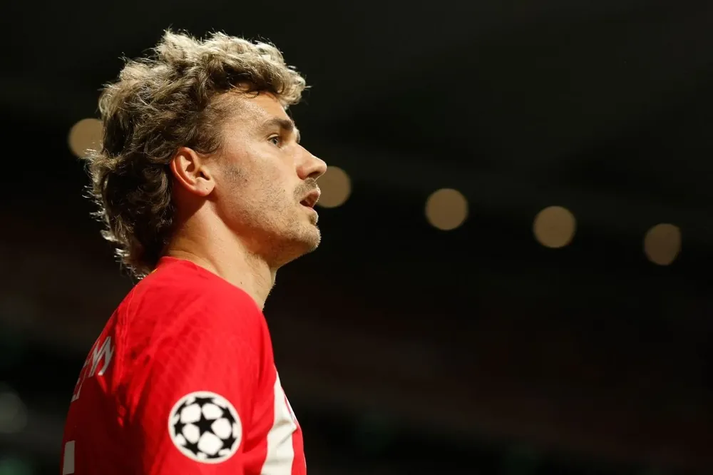 Griezmann tras el partido.