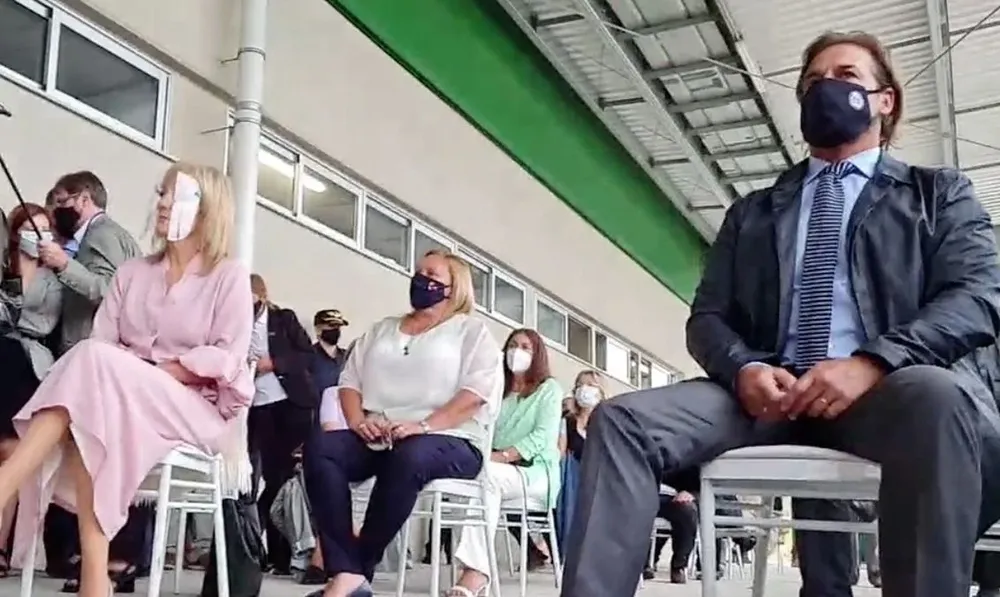 Cosse y Lacalle Pou en la inauguración de la UAM