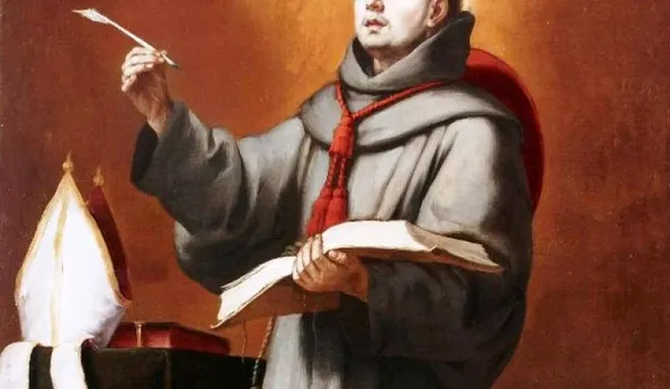 San Buenaventura, un óleo sobre lienzo de 92,2 por 68 centímetros de Esteban Murillo Bartolomé
