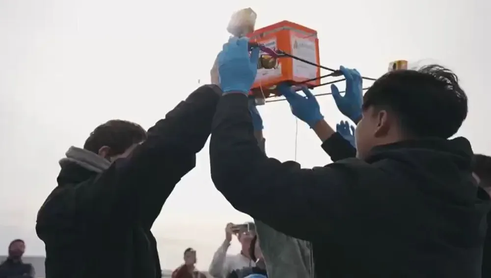 Captura de pantalla del video de la Fundación Los Pinos
