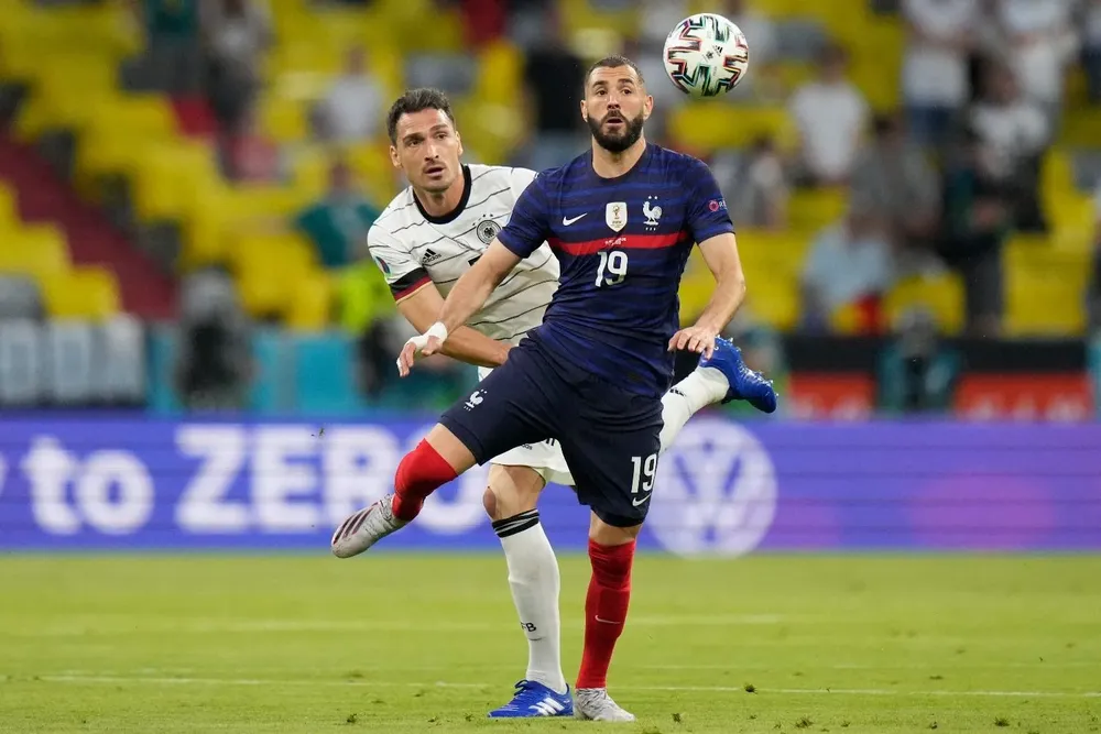 Karim Benezema en su vuelta a la selección gala