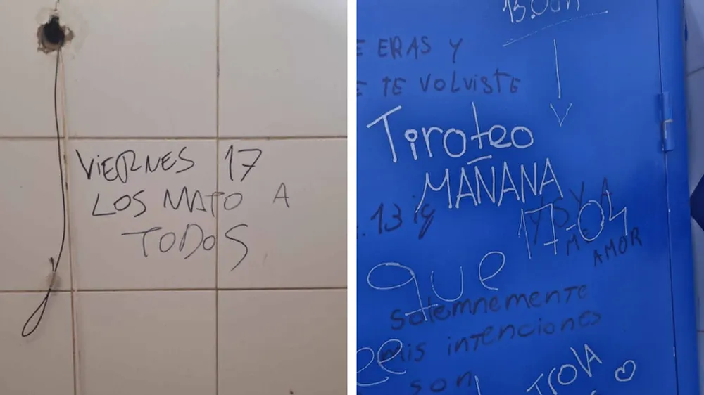 Amenazas de tiroteos