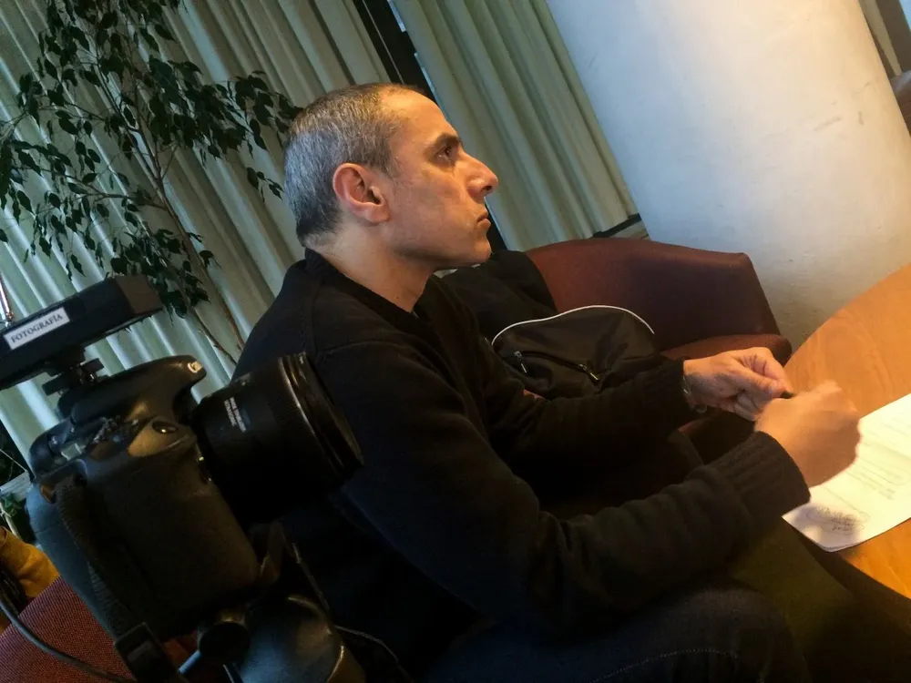 Gabriel Pereyra, periodista de Radio Sarandí y VTV