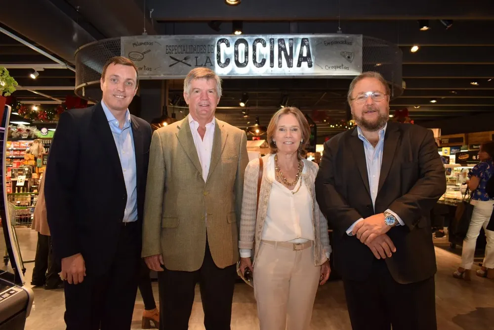 Guillermo Destefanis, Guillermo Vivo, Alicia Lalanne y Carlos Pombo