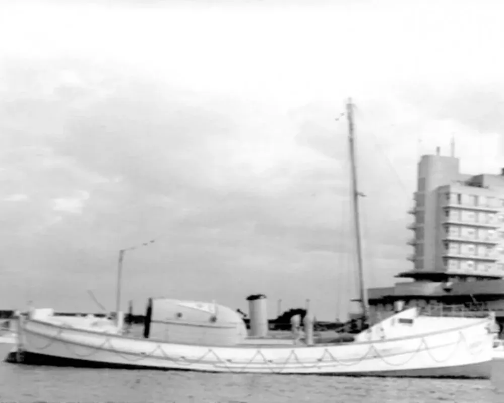 La embarcación llegó al país en 1957