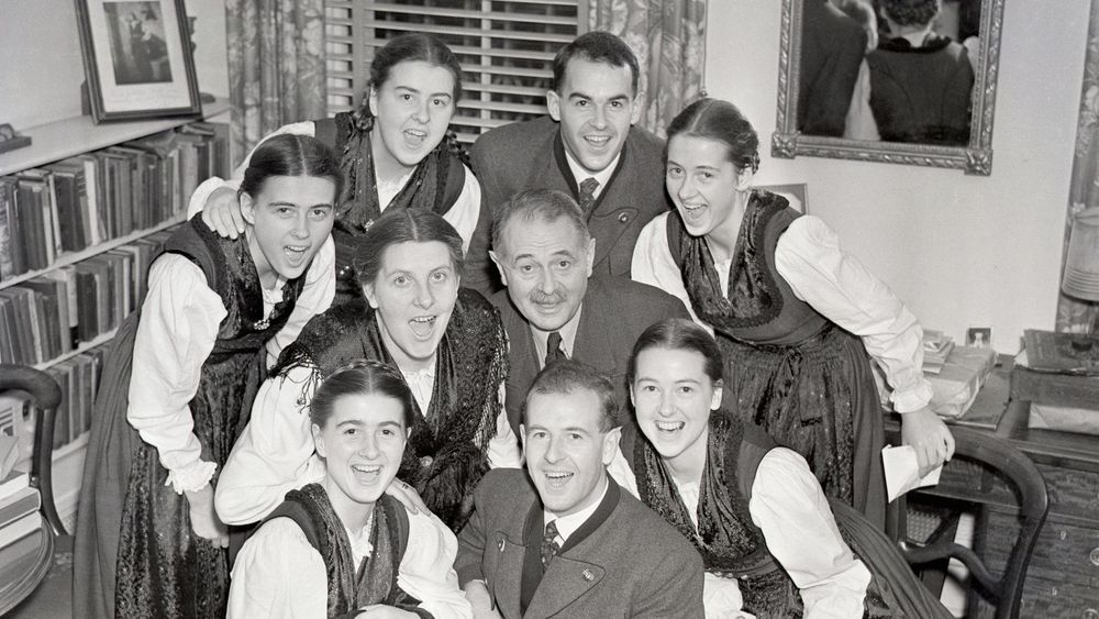 "La novicia rebelde" se basó en la vida de la familia von Trapp en Austria.