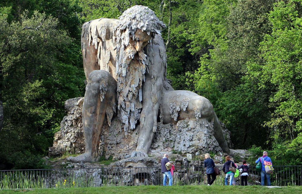 El Coloso de los Apeninos (Florencia, Italia)
