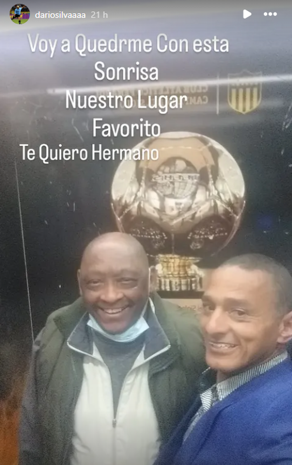El recuerdo de Darío Silva para Daniel 