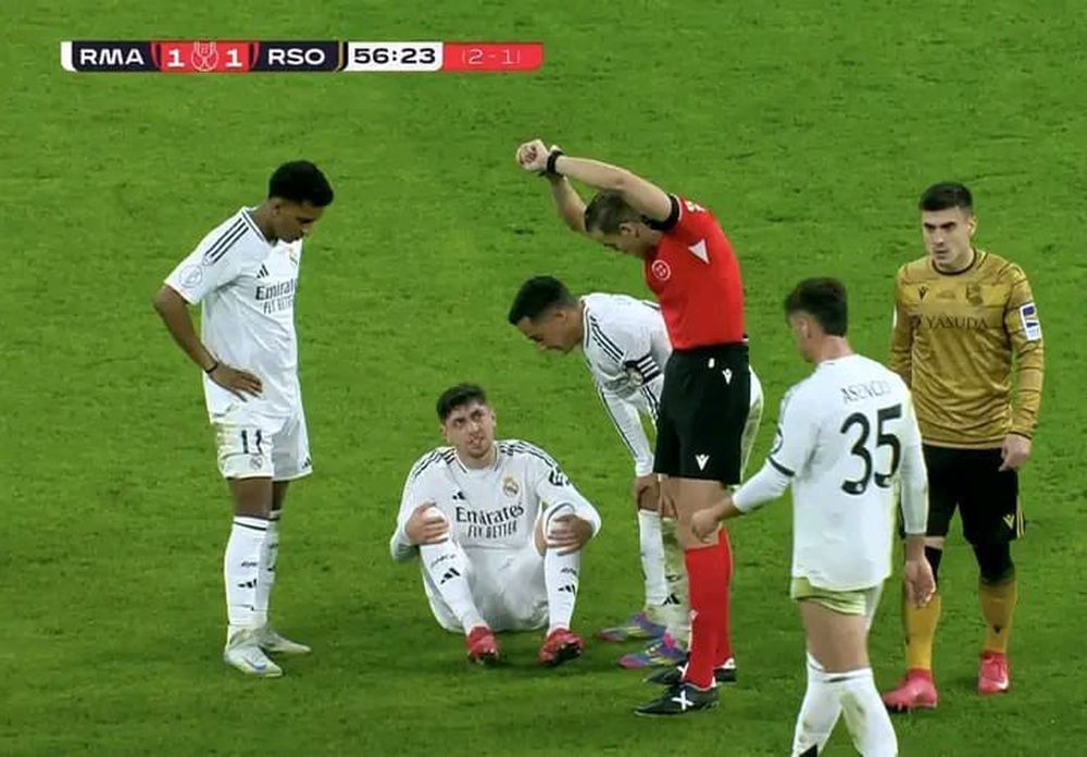 El susto que dio Federico Valverde y que silenció el Bernabéu