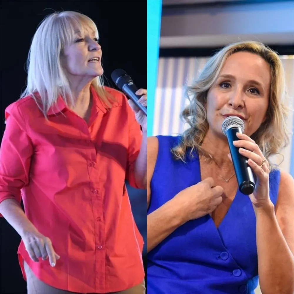 Las dos precandidatas aparecen en el segundo lugar de las encuestas en la interna de sus partidos