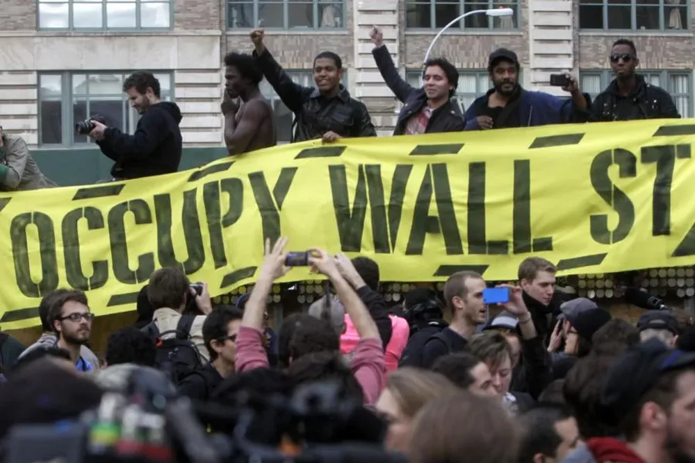Los indignados de Wall Street