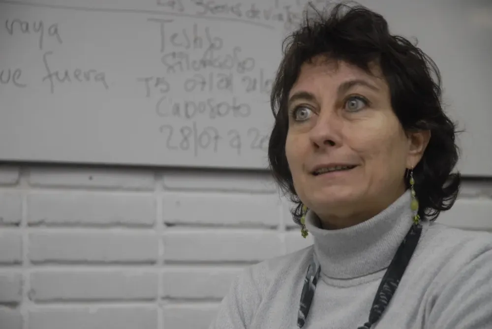 La directora de Televisión Nacional, Virginia Martínez