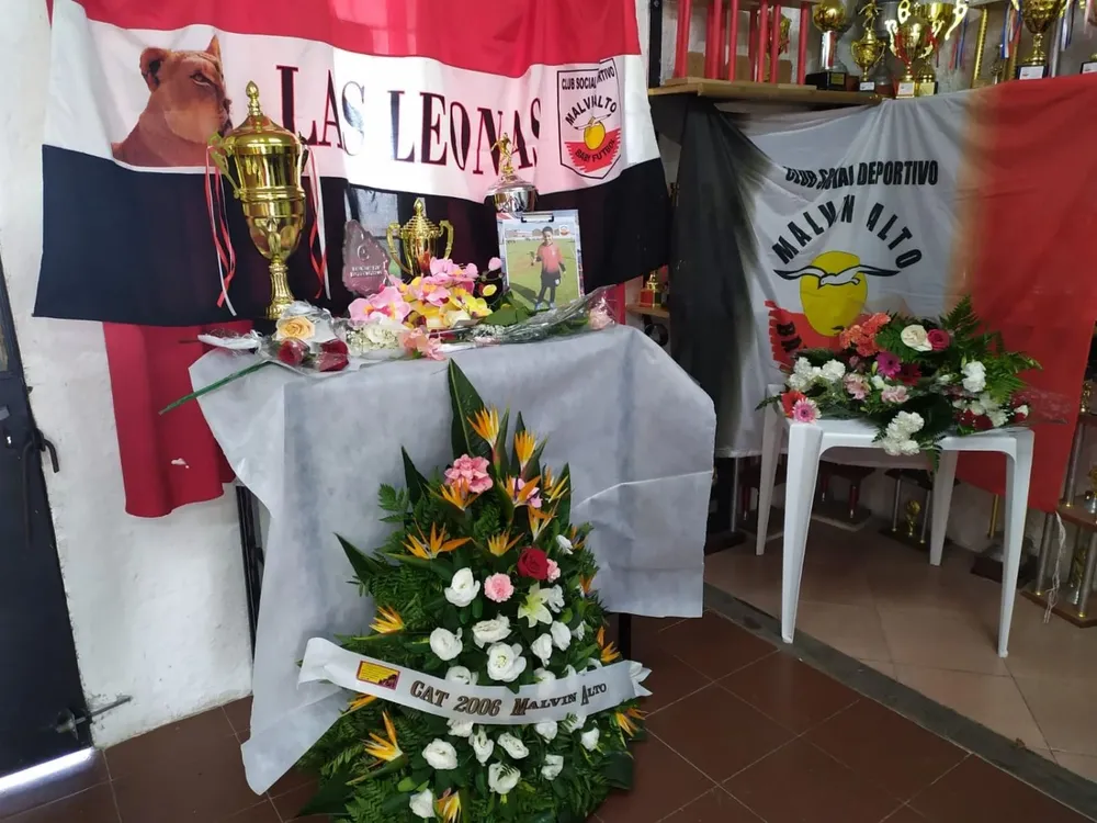 Homenaje que le realizó el club a Nadia