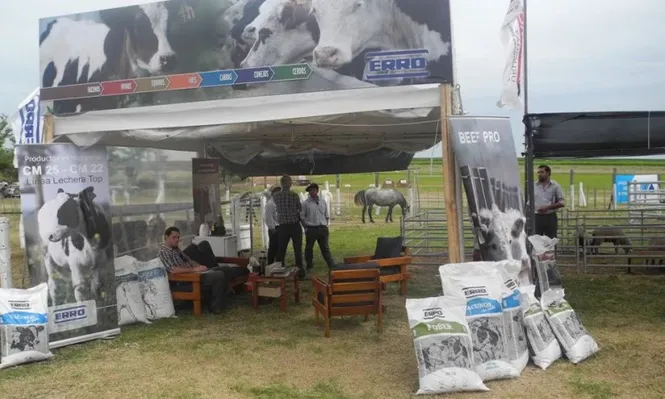 El stand de Erro en la Expoactiva