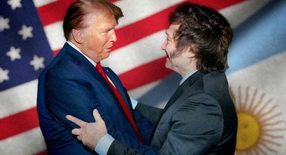 El presidente argentino felicitó al ex presidente norteamericano por su regreso a la Casa Blanca.