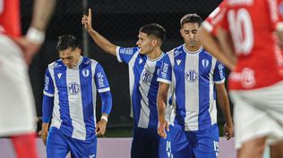 Alejo Cruz, Leonel Roldán y Emanuel Cecchini