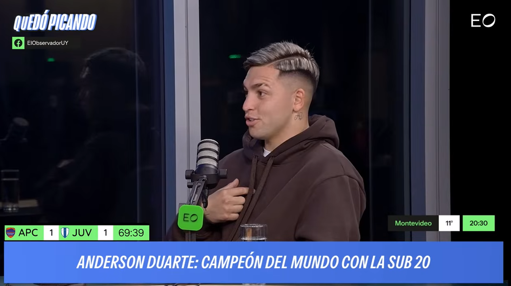 Ánderson Duarte en Quedó Picando