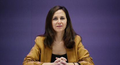 La secretaria general de Podemos, Ione Belarra.