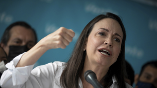 María Corina Machado, líder opositora venezolana.