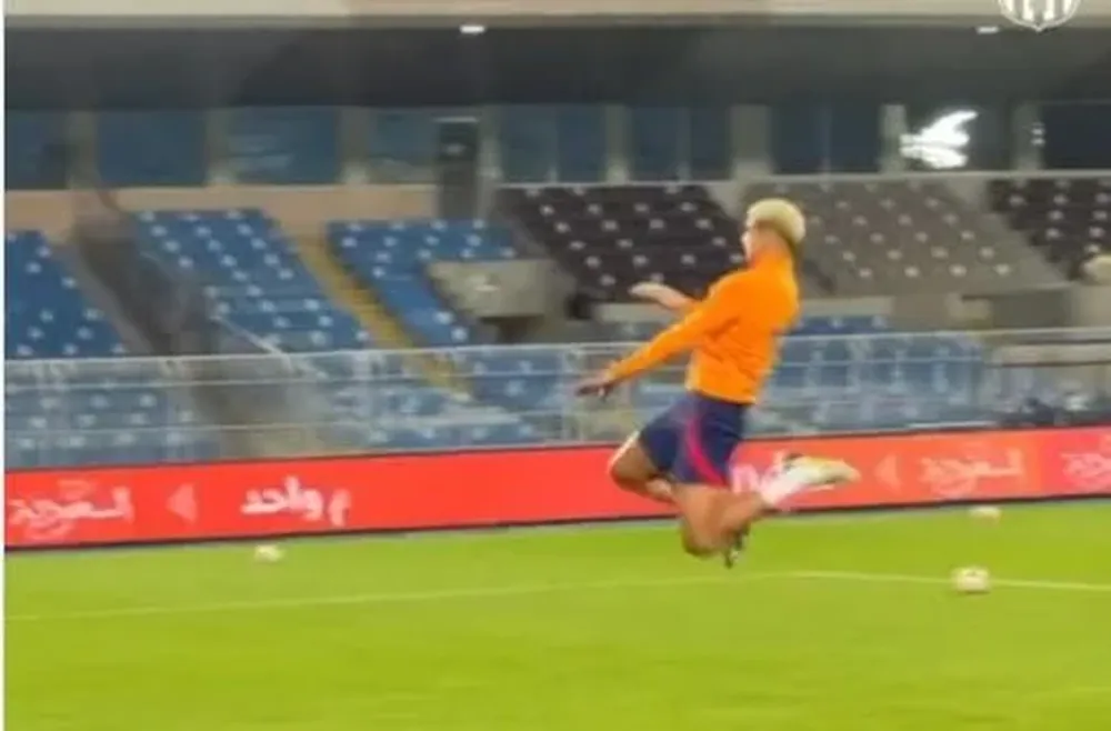 El salto de Ronald Araujo