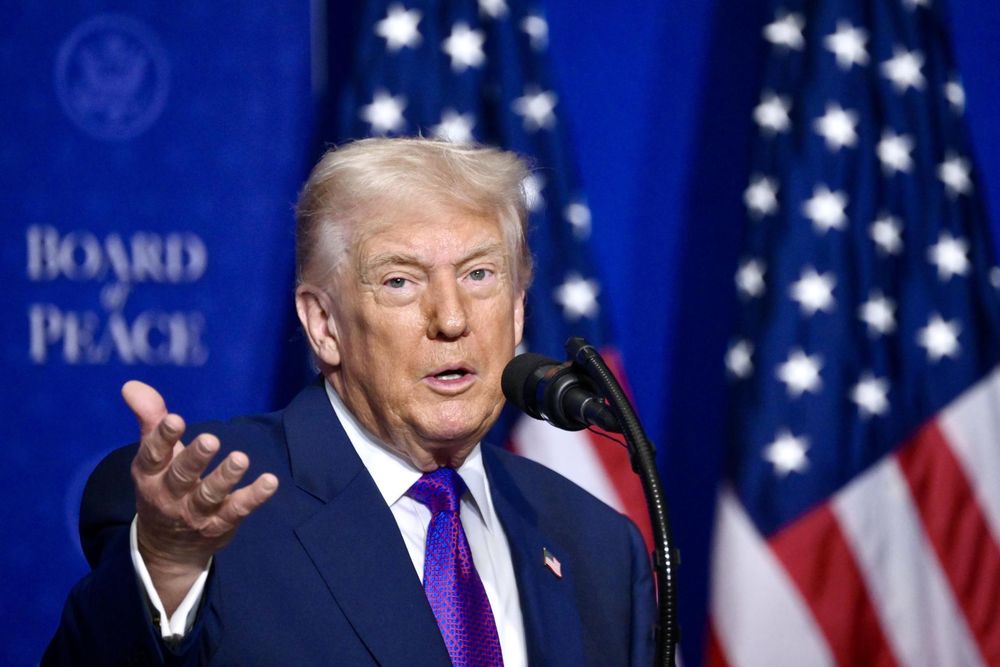 Donald Trump en el Consejo de Paz 19-2-26 - EFE