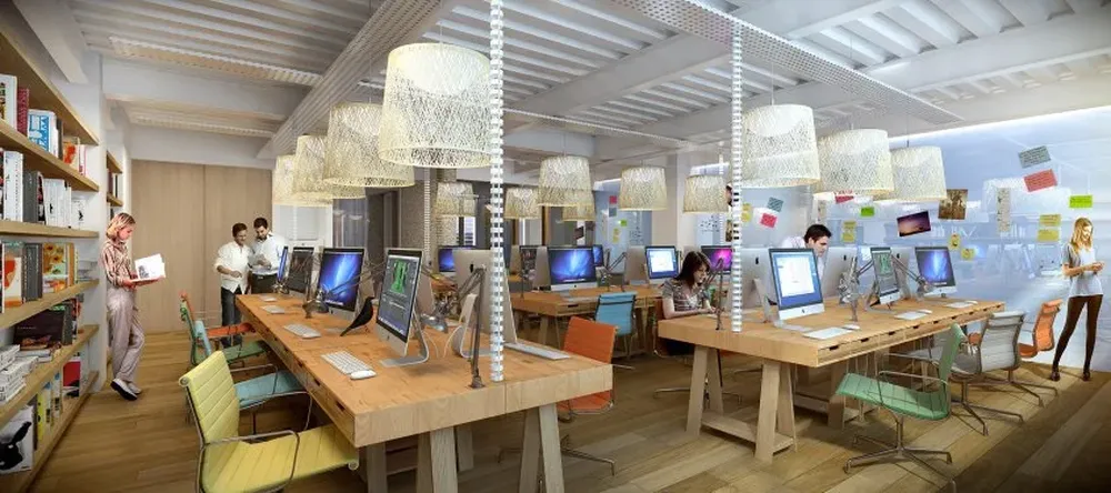 Render de la renovación del edificio Notable