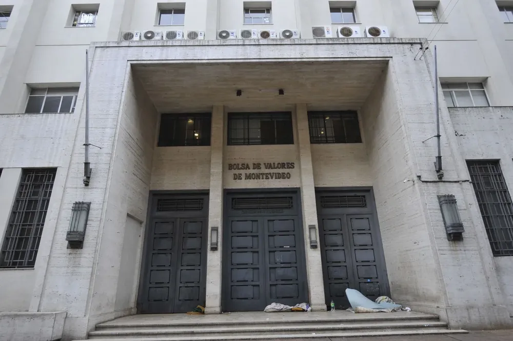 Bolsa de valores de Montevideo. Archivo.