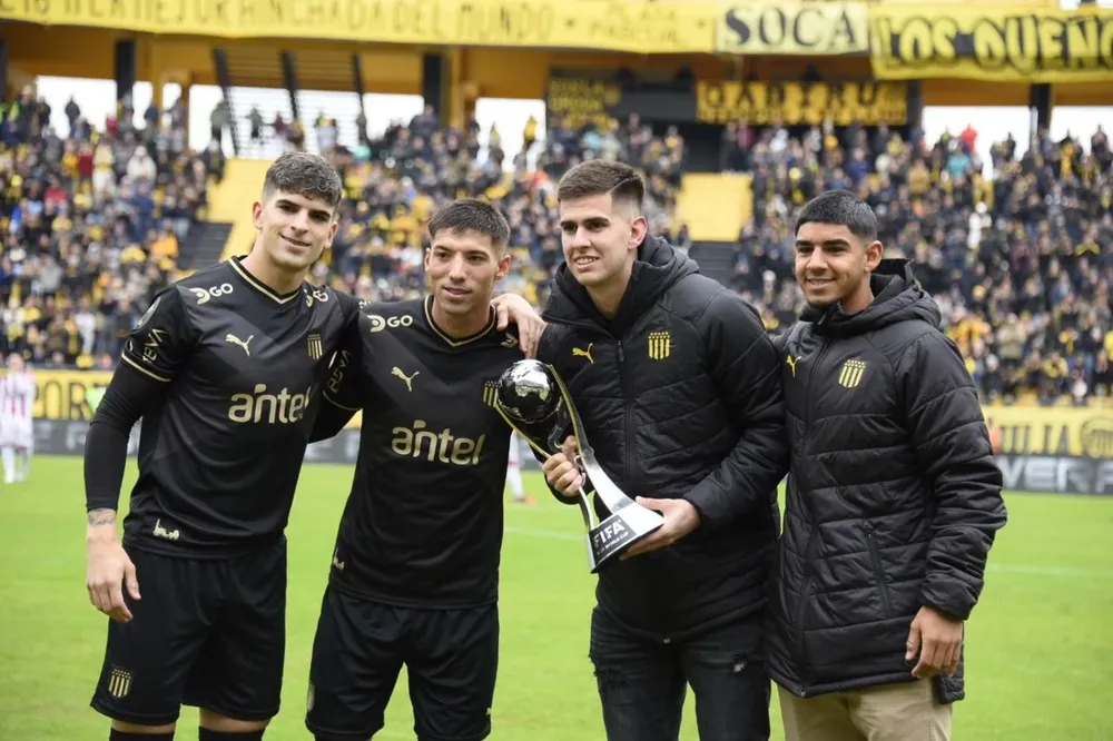 Los campeones sub 20 de Peñarol