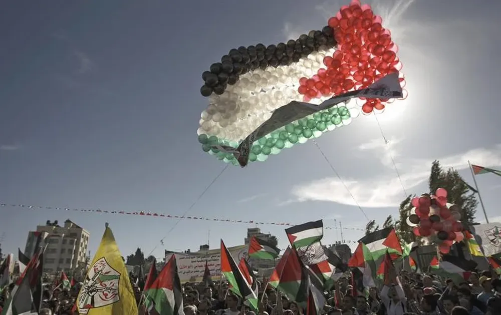 Palestina- Celebran el reconocimiento de Palestina por las Naciones Unidas