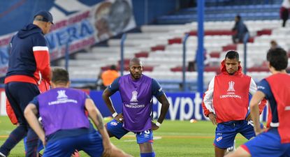 Diego Herazo y Rómulo Otero calientan con Nacional