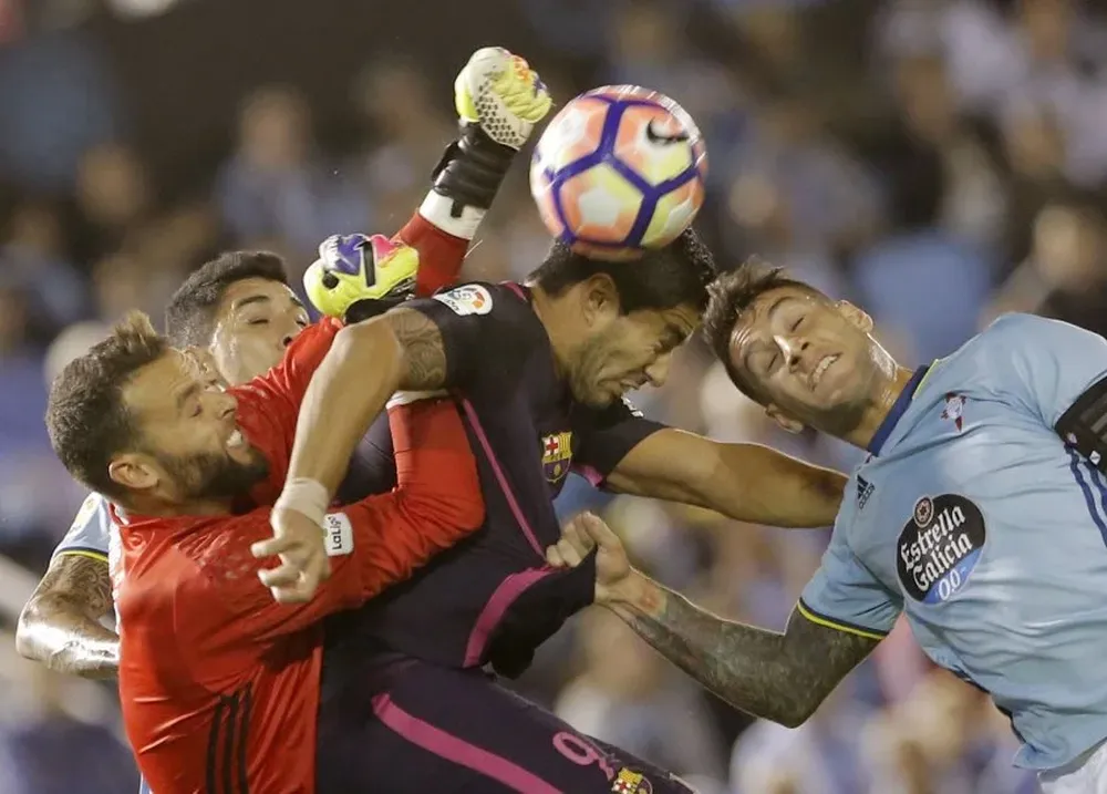 Así marcó Celta a Luis Suárez