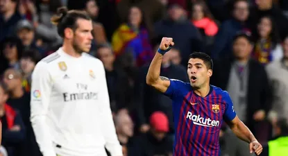 Barcelona goleó al Real Madrid con tres goles de Suárez
