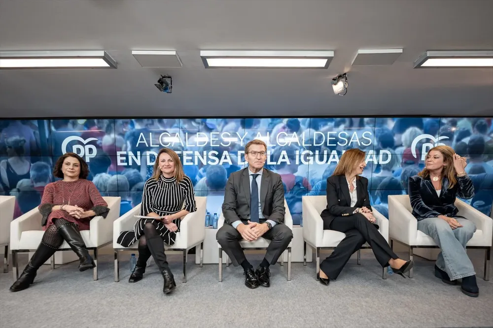 Alberto Núñez Feijóo, líder del PP.