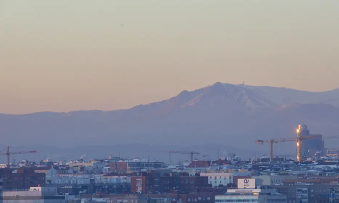 Imagen de Madrid con una capa de contaminación. EUROPA PRESS.&nbsp;