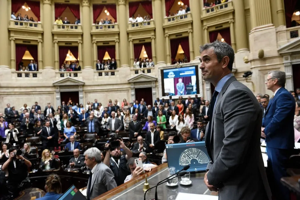 Martín Menem y la Cámara de Diputados