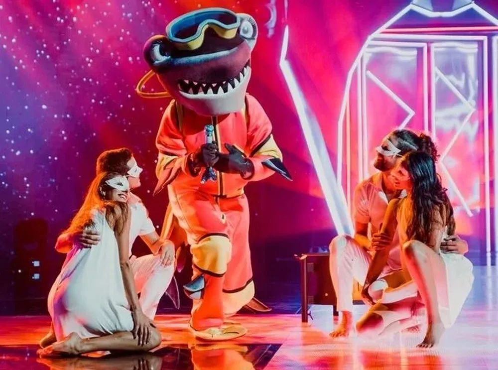 Tiburón en ¿Quién es la máscara?