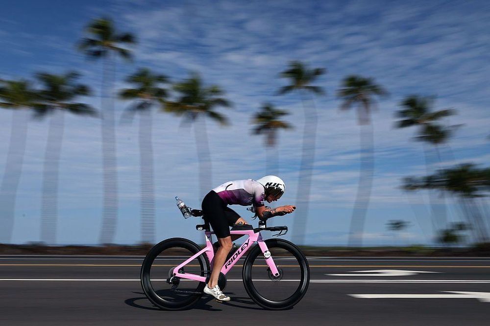 El Ironman incluye un circuito de 180 kilómetros de ciclismo.