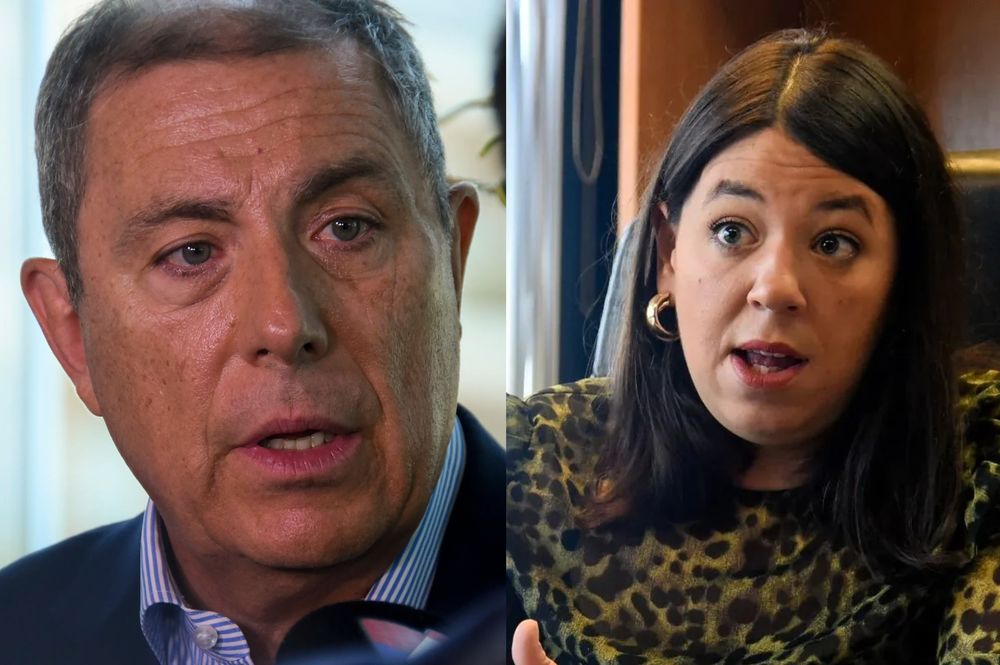 Gabriel Oddone y Bettiana Díaz