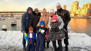 Coelho y su familia en Canadá