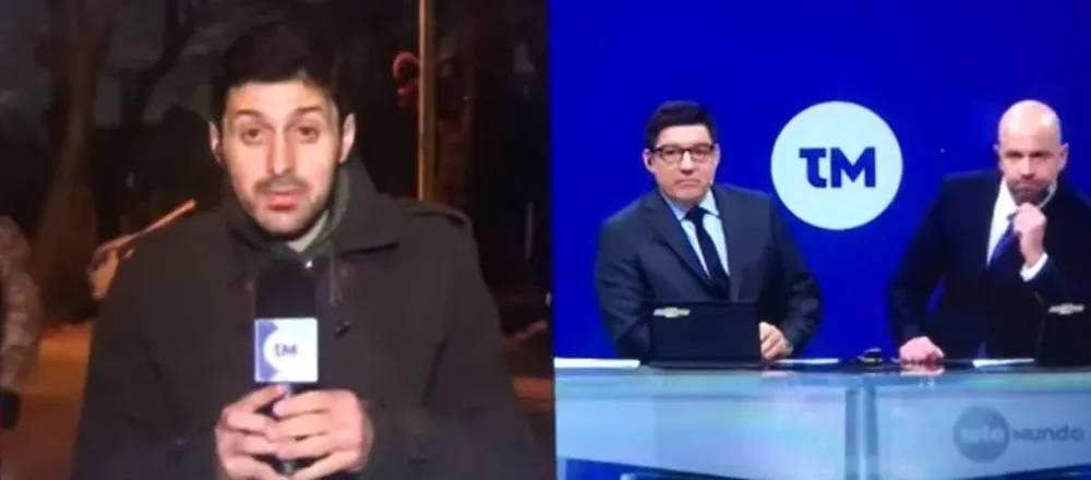 El periodista Miguel Chagas era hasta ahora el encargado de los policiales en el informativo central del 12.