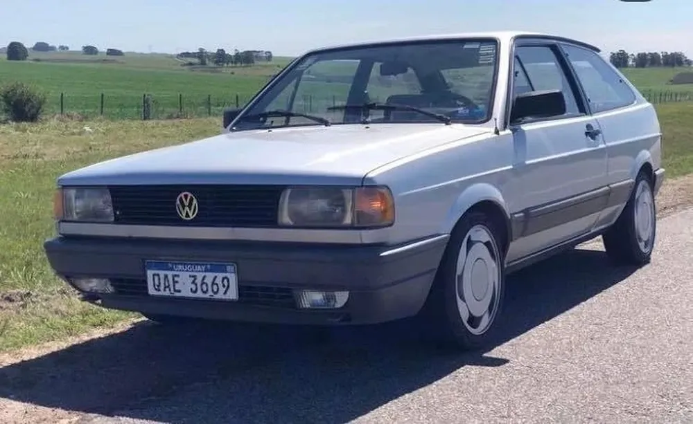 El auto de Lucas Zanolli cuando lo compró