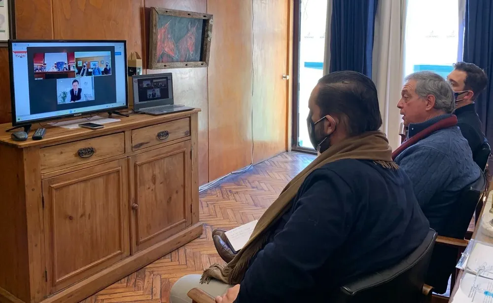 Los ministros participaron en el cierre de la Jornada Técnica Lechera 2021.