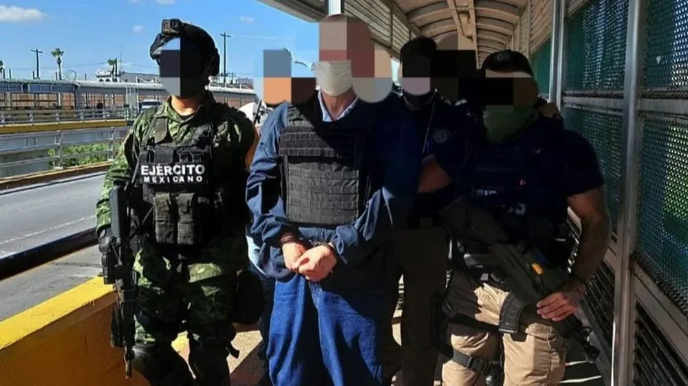 Arellano Félix fue entregado a México por EE.UU. en la frontera entre Tamaulipas y Texas