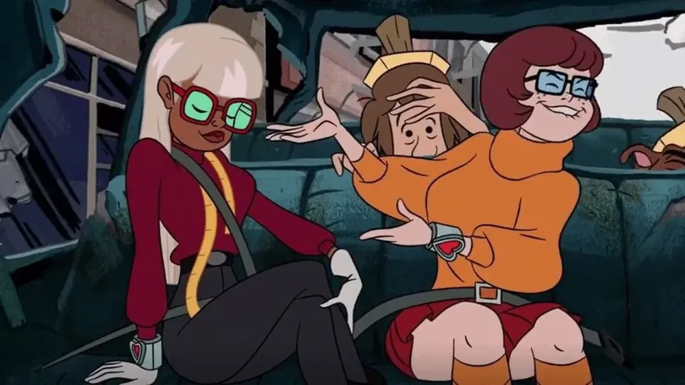 Coco Diablo y Vilma en la última película de Scooby Doo