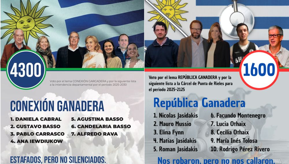 Listas de damnificados por República Ganadera y Conexión Ganadera