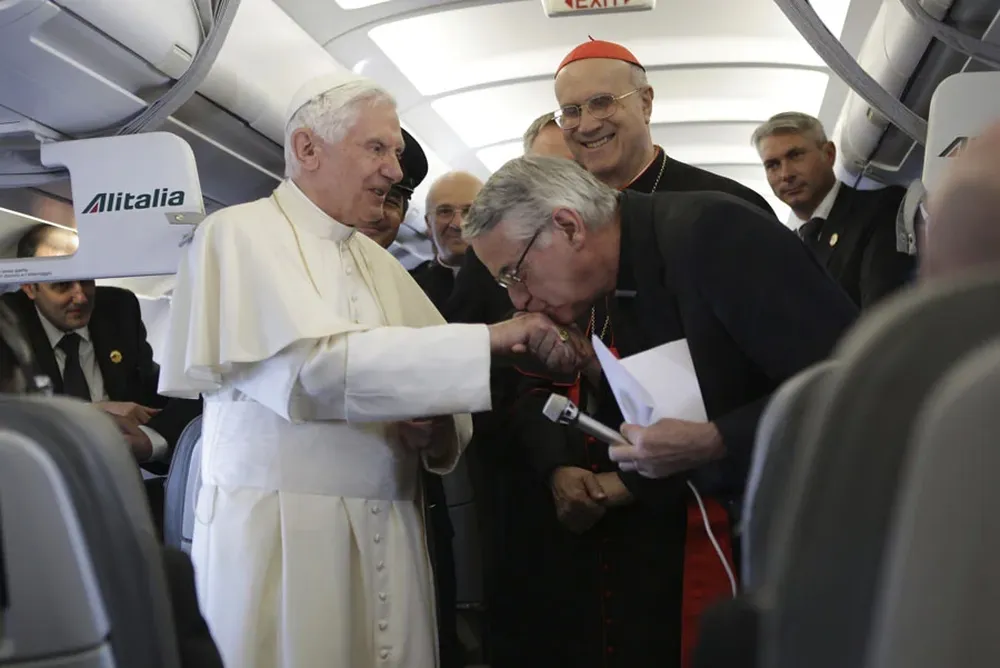 El padre Federico Lombardi, jesuita, es desde hace casi seis años jefe de la Sala de Prensa vaticana.