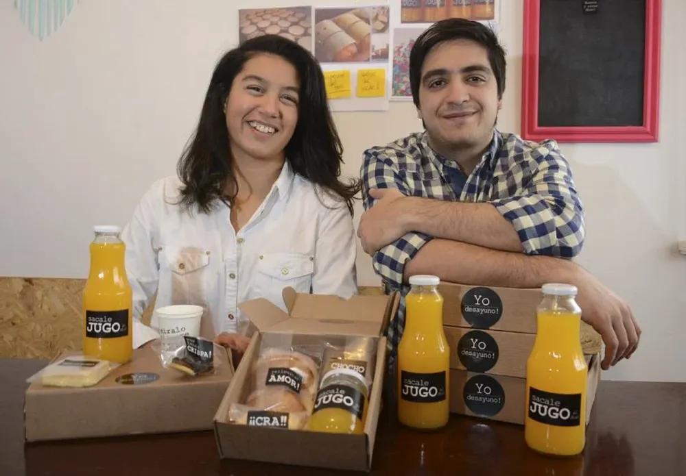 Federica Caviglia y Agustín Aguiar